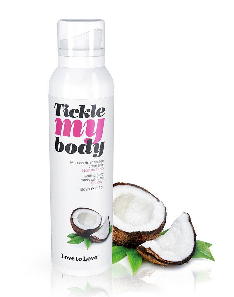 Tickle my Body - Massagemousse - Coconut-Laced-up.nl