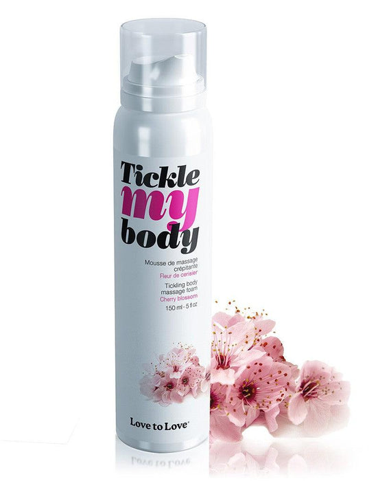 Tickle my Body - Massagemousse - Kersenbloesem-Laced-up.nl