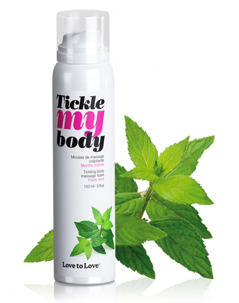 Tickle my Body - Massagemousse - Mint-Laced-up.nl