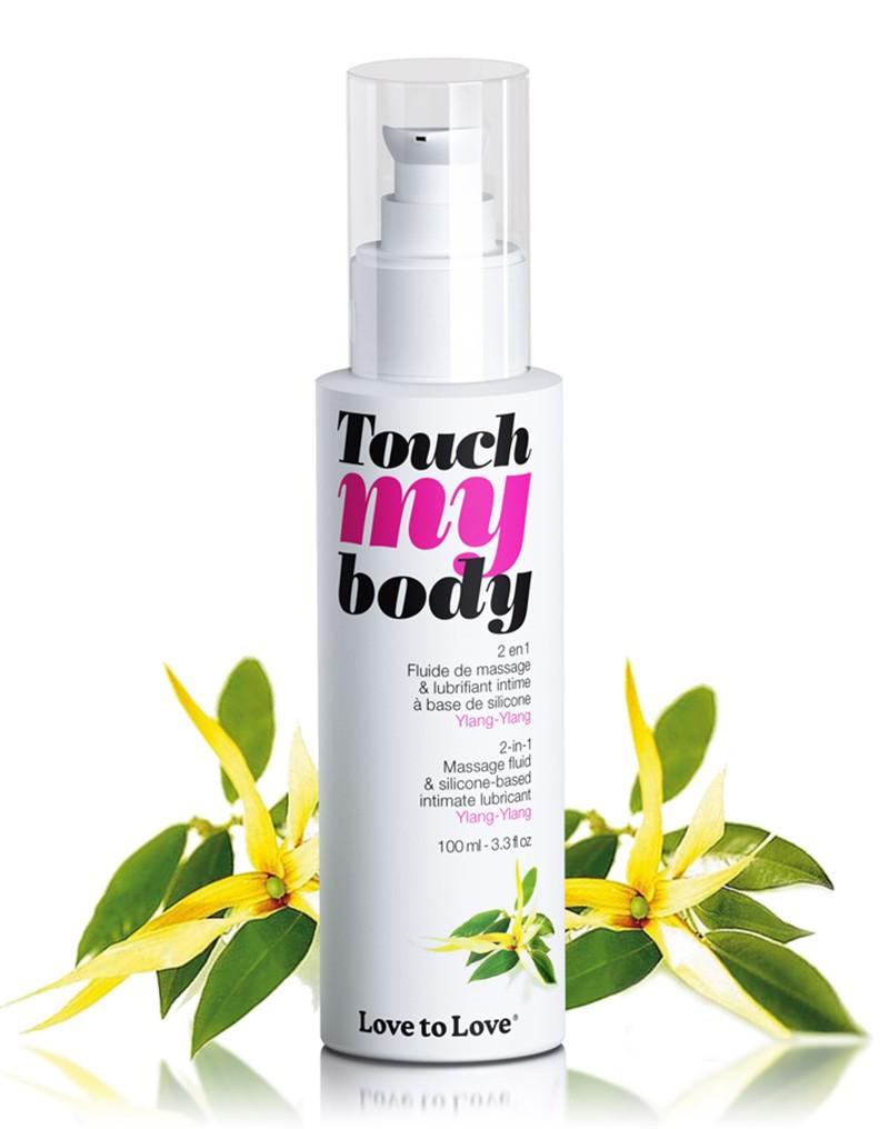 Touch my Body - Glijmiddel en Massageolie 2 In 1 - Tropische Magnolia-Erotiekvoordeel.nl