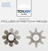 Toyjoy - Power Stretchy Rings - 2 stuks - rookgrijs-Laced-up.nl