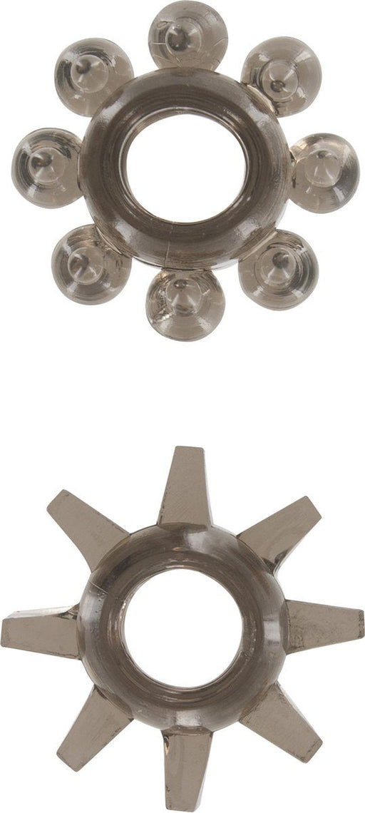 Toyjoy - Power Stretchy Rings - 2 stuks - rookgrijs-Laced-up.nl