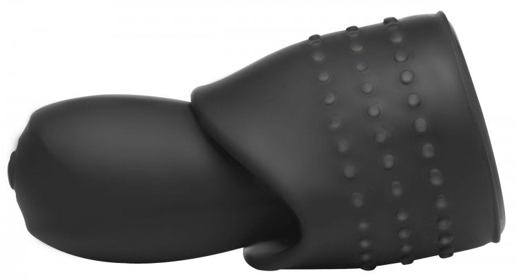 Trinity Vibes - Eikelvibrator met Penisplug - Zwart-Laced-up.nl