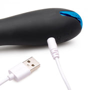 Trinity Vibes - Gebogen Anaal Vibrator - Zwart-Laced-up.nl