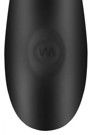 Trinity Vibes - Gebogen Anaal Vibrator - Zwart-Laced-up.nl