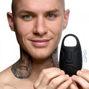 Trinity Vibes - Vibrerende Testikel Massager - Zwart-laced-up.nl