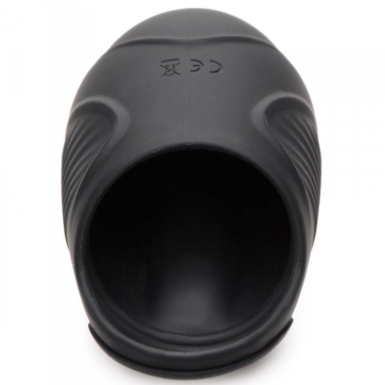 Trinity Vibes - Vibrerende Testikel Massager - Zwart-laced-up.nl