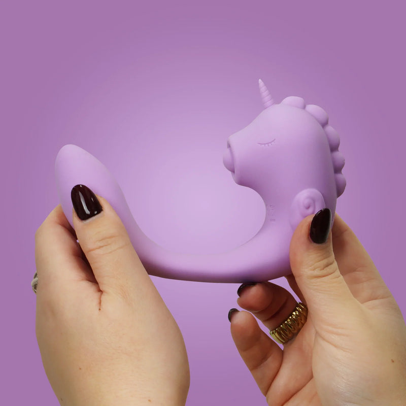 Unihorn C Horse - Marina - G-spot en Clitoris Vibrator - Lila-Erotiekvoordeel.nl