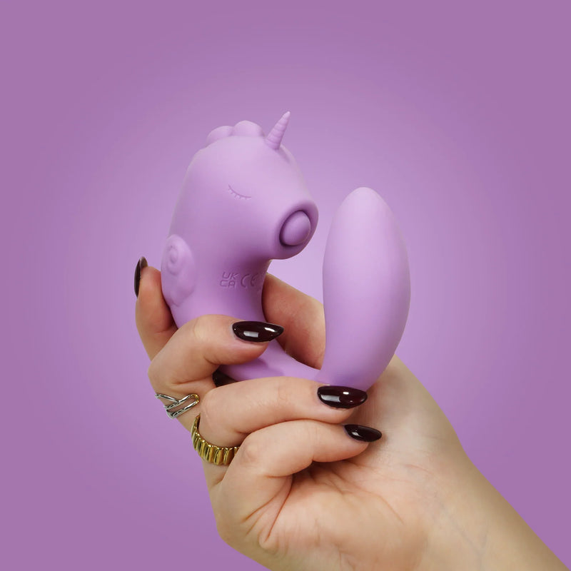 Unihorn C Horse - Marina - G-spot en Clitoris Vibrator - Lila-Erotiekvoordeel.nl