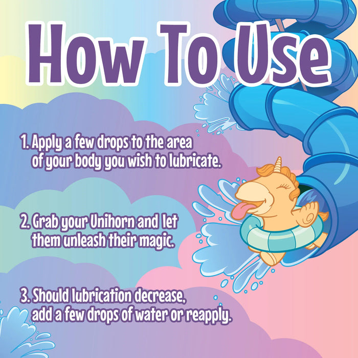 Unihorn Water-Slide – Gleitmittel auf Wasserbasis – 200 ml