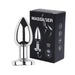 Kiotos - Vibrerende Buttplug - Oplaadbaar & Waterproof - Aluminium-Laced-up.nl