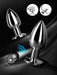 Kiotos - Vibrerende Buttplug - Oplaadbaar & Waterproof - Aluminium-Laced-up.nl