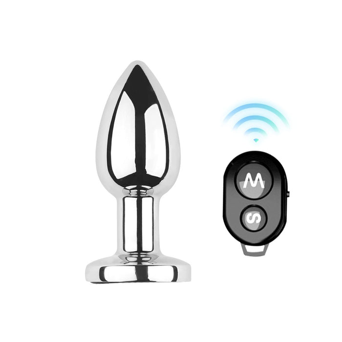 Kiotos - Vibrerende Buttplug - Oplaadbaar & Waterproof - Aluminium-Laced-up.nl