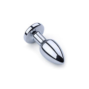 Kiotos - Vibrerende Buttplug met LED lampjes in 3 kleuren - Aluminium-Erotiekvoordeel.nl