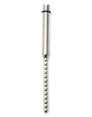 Rimba - Vibrerende geribbelde Dilator/sound/plasbuis plug RVS-Laced-up.nl
