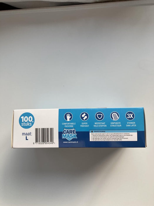 Vinyl Handschoenen Poedervrij - Wit - Medium - 100 stuks-Laced-up.nl