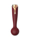 Viotec - Firelick - Mini Vibrator - Wand Vibrator - Goud en Wijnrood - Luxueus Zacht Siliconen-Laced-up.nl