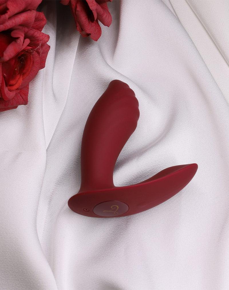 Viotec - Loyte - Prostaat Vibrator met App Bediening - Wijnrood-Laced-up.nl