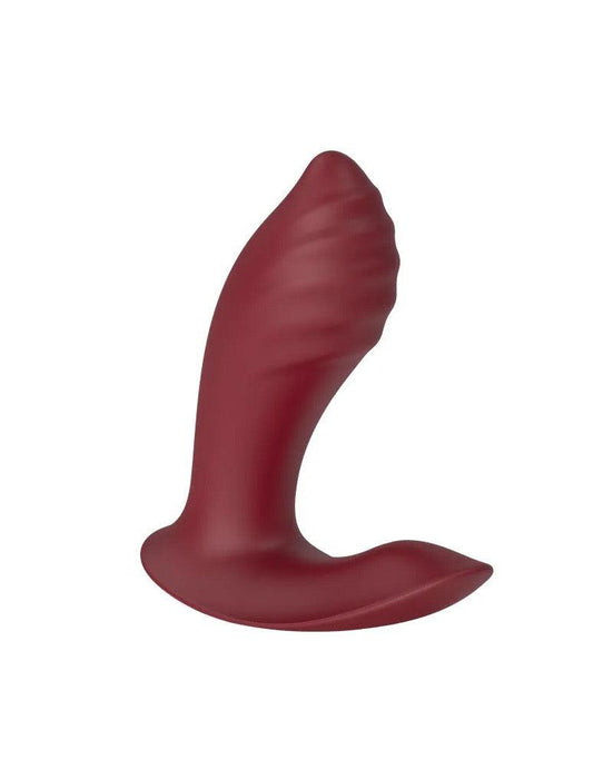 Viotec - Loyte - Prostaat Vibrator met App Bediening - Wijnrood-Laced-up.nl