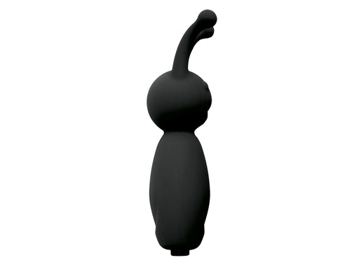 Virgite - Mini Vibrator Met Twee Clitoris Antennes - Zwart-Erotiekvoordeel.nl