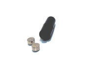 Virgite - Mini Vibrator Met Twee Clitoris Antennes - Zwart-Erotiekvoordeel.nl