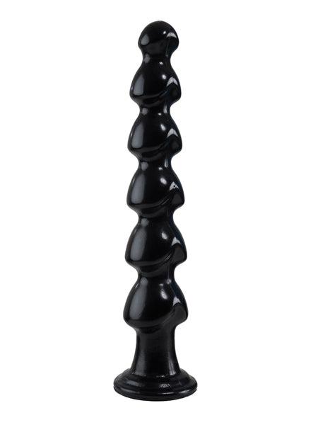 WAD - 2XL Globemaster II - XXL Anal Dildo - 59 cm - Black-Laced-up.nl