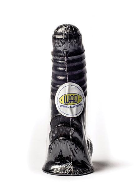 WAD - Klusterfuck - Anaal Dildo - 20 cm - Zwart-Laced-up.nl