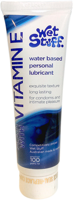 Wet Stuff - Glijmiddel op waterbasis - Met Vitamine E-Laced-up.nl