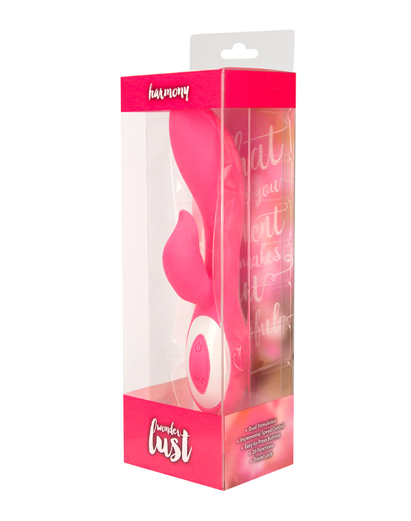 Wonderlust - Harmony - Clitoris En G-spot Vibrator - Roze-Erotiekvoordeel.nl