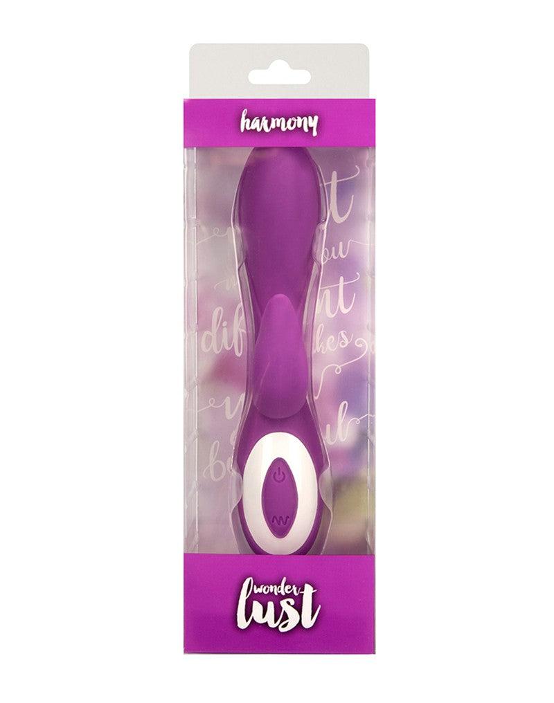 Wonderlust - Harmony - Clitoris En G-spot Vibrator - Paars-Laced-up.nl