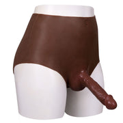 XX-DreamToys - Bodysuit - Female to Male - Drag - Ultra Realistisch Onderlichaam met Penis - Bruin-Laced-up.nl