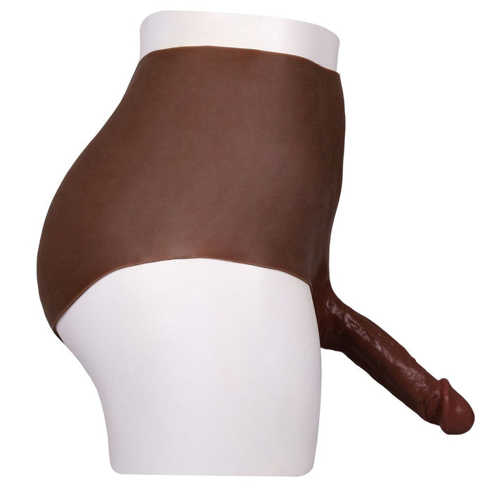XX-DreamToys - Bodysuit - Female to Male - Drag - Ultra Realistisch Onderlichaam met Penis - Bruin-Laced-up.nl