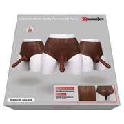 XX-DreamToys - Bodysuit - Female to Male - Drag - Ultra Realistisch Onderlichaam met Penis - Bruin-Laced-up.nl