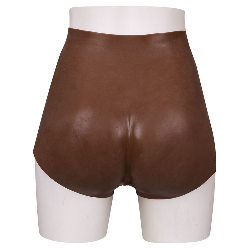 XX-DreamToys - Ultra Realistische Bodysuit Male-to-Female - Drag Queen - Vrouwentorso met Vagina - Bruin-Laced-up.nl