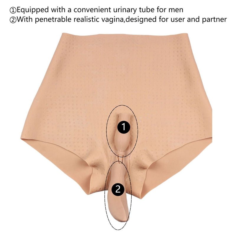 XX-DreamToys - Ultra Realistische Bodysuit Male-to-Female Vrouwentorso met Vagina - Lichte Huidskleur-Laced-up.nl