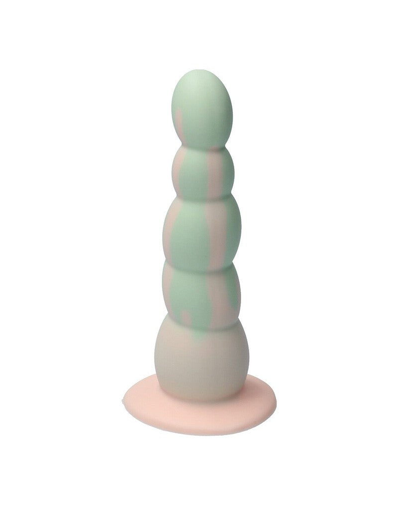 Ylva & Dite - Dildo Circe - saliegroen/oranje-Laced-up.nl