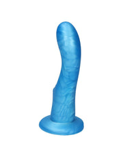 Ylva & Dite - Dildo Kajsa - Metallic Blauw-Erotiekvoordeel.nl