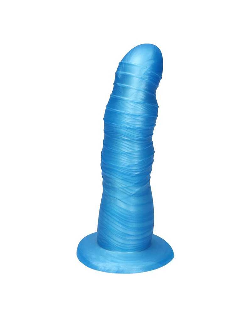 Ylva & Dite - Dildo Rhea - Metallic Blauw-Erotiekvoordeel.nl