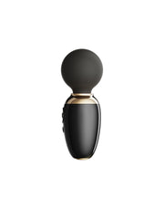 Zalo - Ava - Verwarmende Mini Wand Vibrator met App Bediening - Zwart-Erotiekvoordeel.nl