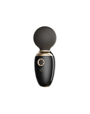 Zalo - Ava - Verwarmende Mini Wand Vibrator met App Bediening - Zwart-Erotiekvoordeel.nl