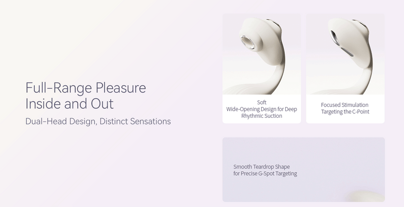 ZALO - Deya - Hands-free Vibrator - Modulair Kliksysteem - Ivoorwit-Erotiekvoordeel.nl