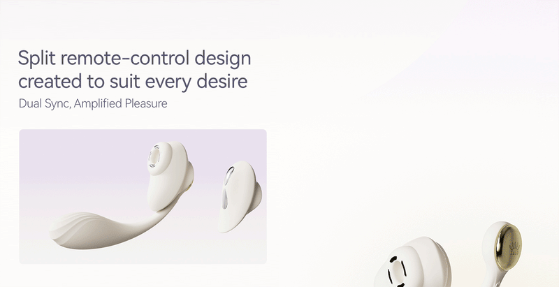 ZALO - Deya - Hands-free Vibrator - Modulair Kliksysteem - Ivoorwit-Erotiekvoordeel.nl