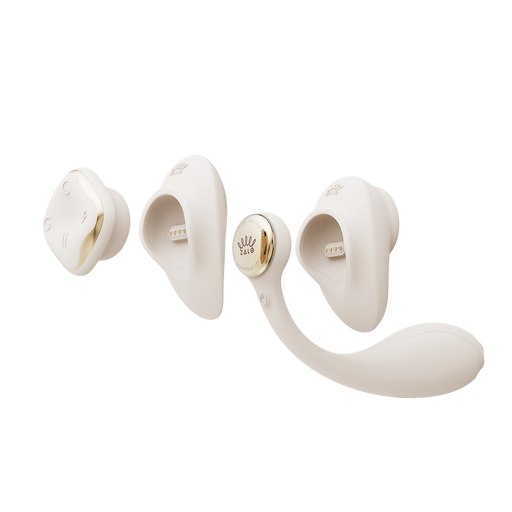 ZALO - Deya - Hands-free Vibrator - Modulair Kliksysteem - Ivoorwit-Erotiekvoordeel.nl