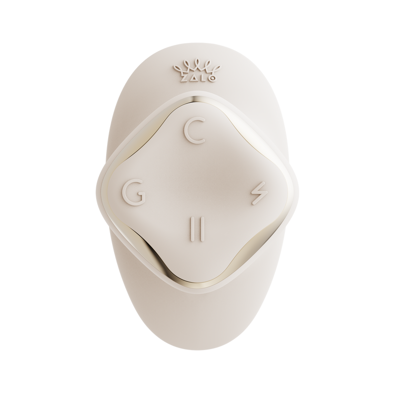 ZALO - Deya - Hands-free Vibrator - Modulair Kliksysteem - Ivoorwit-Erotiekvoordeel.nl