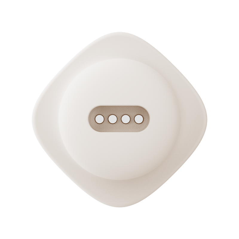 ZALO - Deya - Hands-free Vibrator - Modulair Kliksysteem - Ivoorwit-Erotiekvoordeel.nl