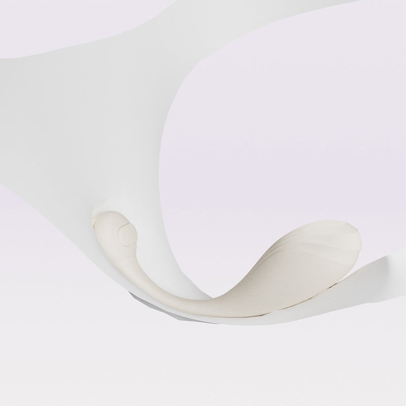 ZALO - Deya - Hands-free Vibrator - Modulair Kliksysteem - Ivoorwit-Erotiekvoordeel.nl