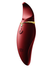 Zalo - Hero - Vibromasseur clitoridien à ondes pulsées - Rouge rubis - Laced-up.nl