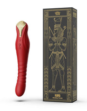 Zalo - King - Stotende Vibrator Met Powerthrust Technologie - Rood-Laced-up.nl