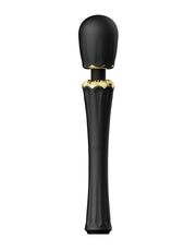 Zalo - Kyro - Wand Vibrator - Met 2 Opzetstukken - Zwart-Laced-up.nl