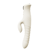 ZALO - Mose 2 - Stotende Rabbit Vibrator – Ivoor Wit-Erotiekvoordeel.nl